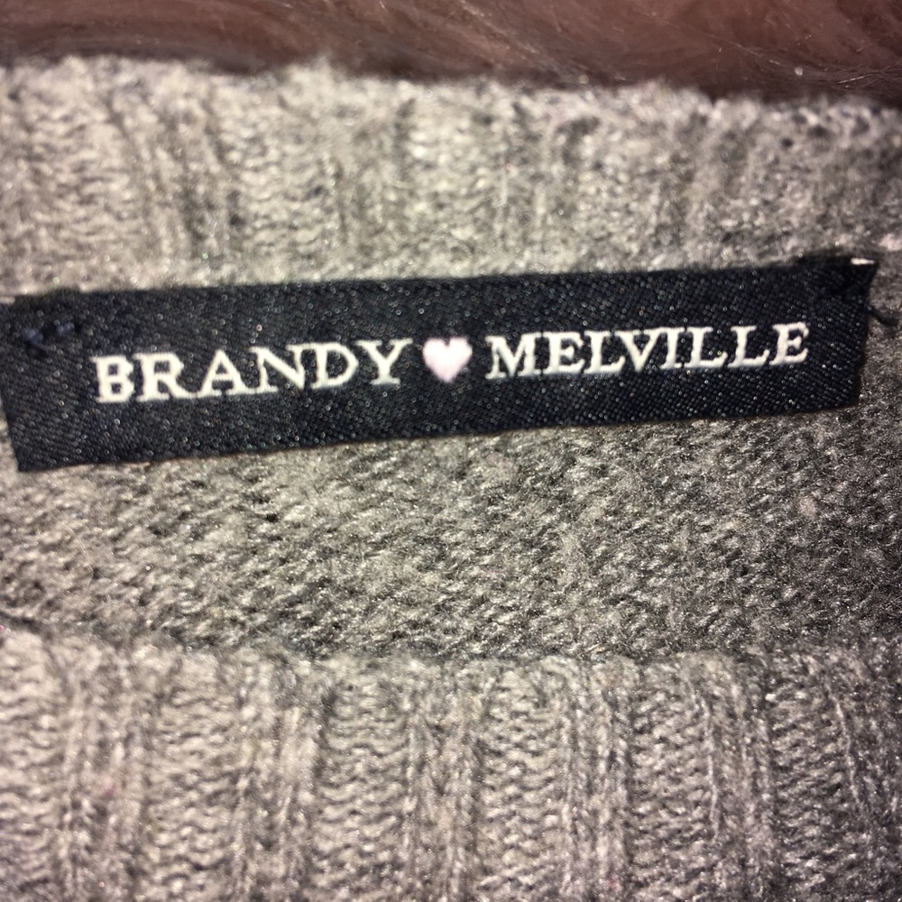 Gray Sweater (Brandy Melville)